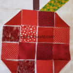 Patchwork Apple Quilt Block All About Patchwork And Quilting