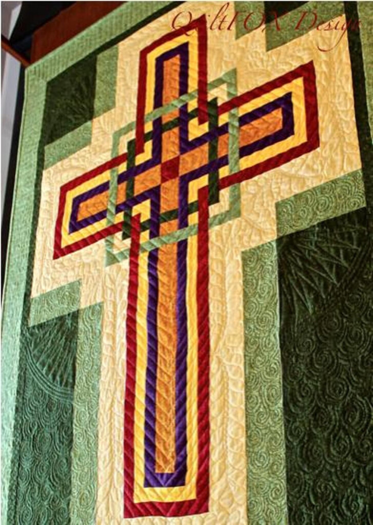 Pin By Sara Febock On Quilting Cross Quilt Celtic Quilt Quilt 