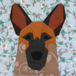 Pin On German Shepherd Paper Piecing Quilt