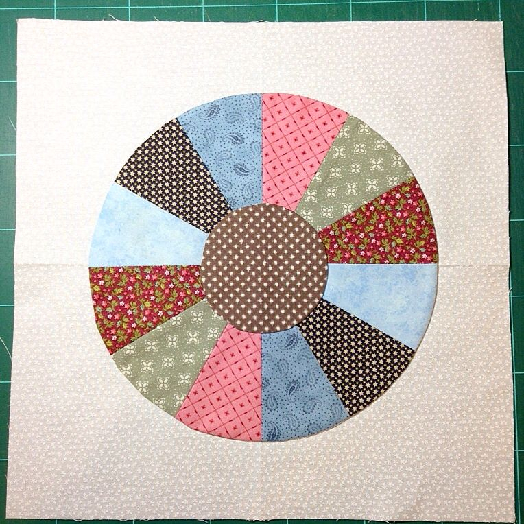 Free Wagon Wheel Quilt Block Pattern QuiltBlockPatterns