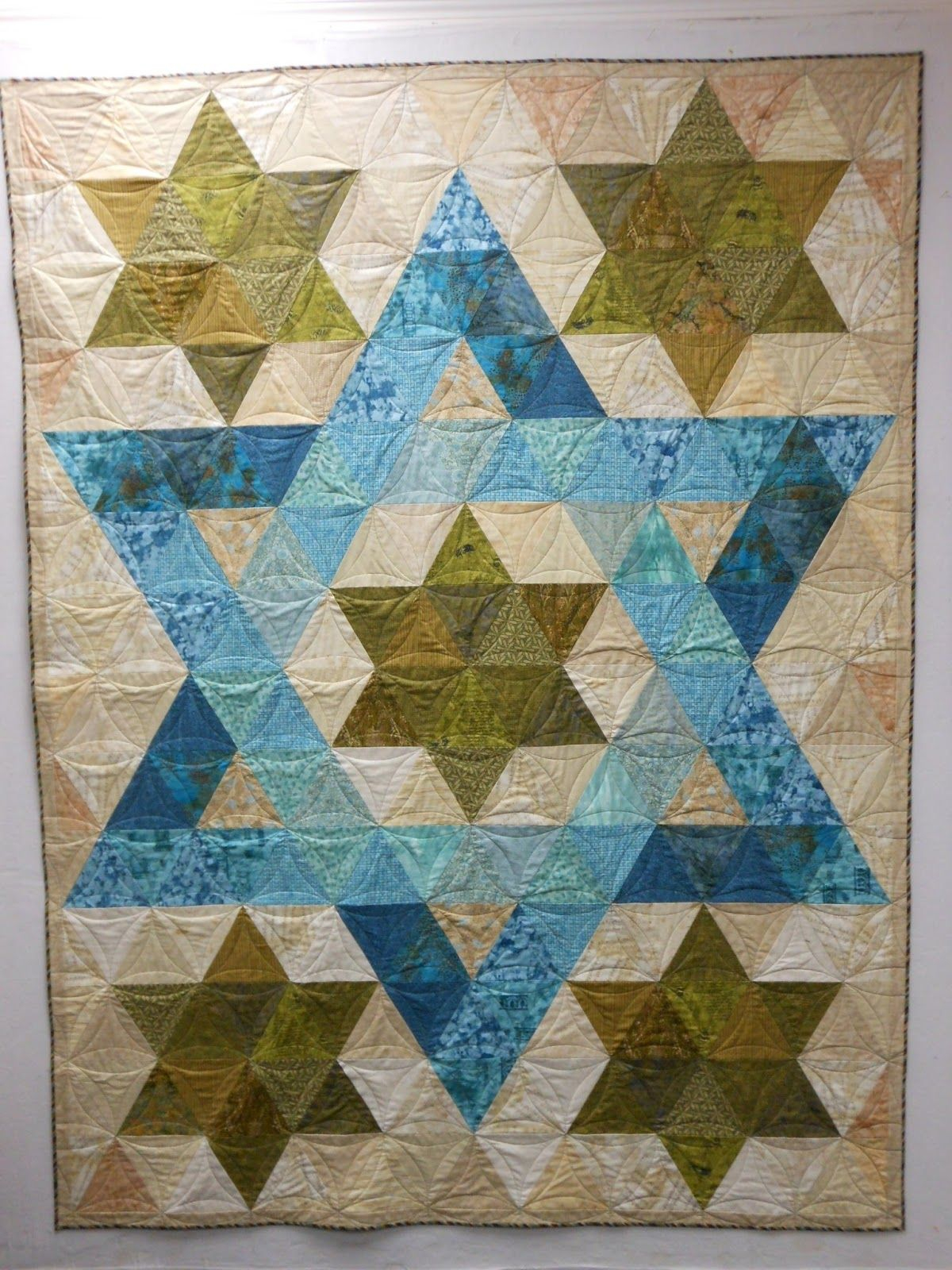 Quilting After Dark Star Of David Finished Quilts Quilt Patterns