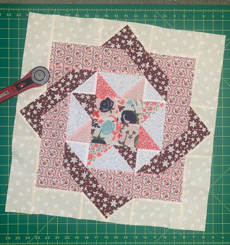 Quilting Craft Supplies Tools Quilting Sewing Quilt Block PDF Pattern 