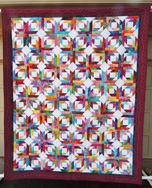 Quilting Land Pineapple Blossom Quilt