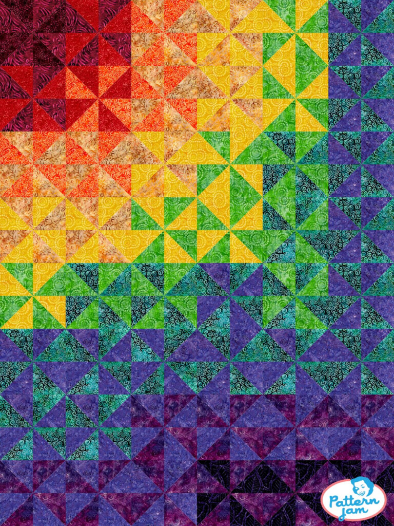 Rainbow Rainbow Quilt Quilt Patterns Quilting Projects