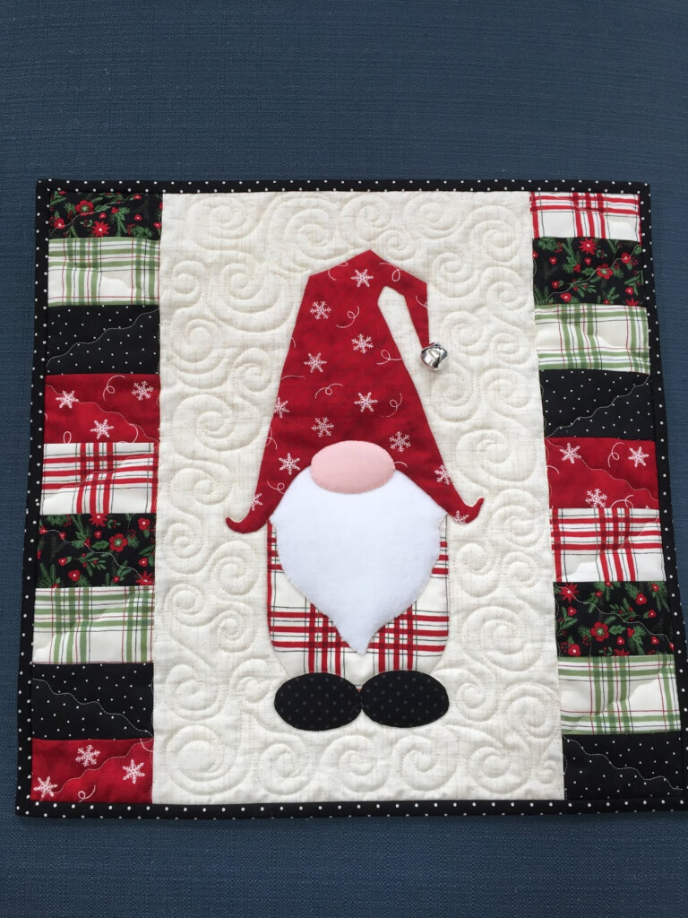 Sew Fun 2 Quilt Gnome For The Holidays Christmas Quilting Projects 