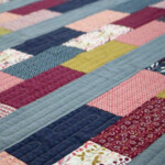 Simple Bricks Free Quilt Pattern Wonder Full Fabric Scrap Quilt