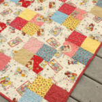 Simple Four Patch Baby Quilt