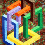 Simplified 3d Quilts Google Search Optical Illusion Quilts