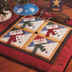 Snowman Patches Quilt Pattern Pieced Wall Or Table Topper Christmas