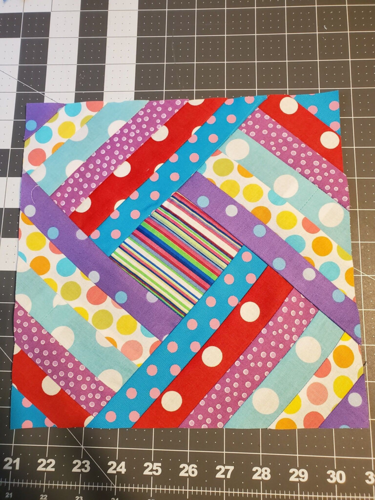Spin Me Around Block Beginner Quilting Projects Polka Dot Quilts 