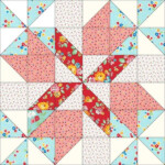 Spring Breeze 12 Inch Quilt Block Pattern Quilt Block Patterns Free