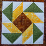 Star Flower Miniature Quilt PDF Pattern Etsy In 2020 Quilt Square