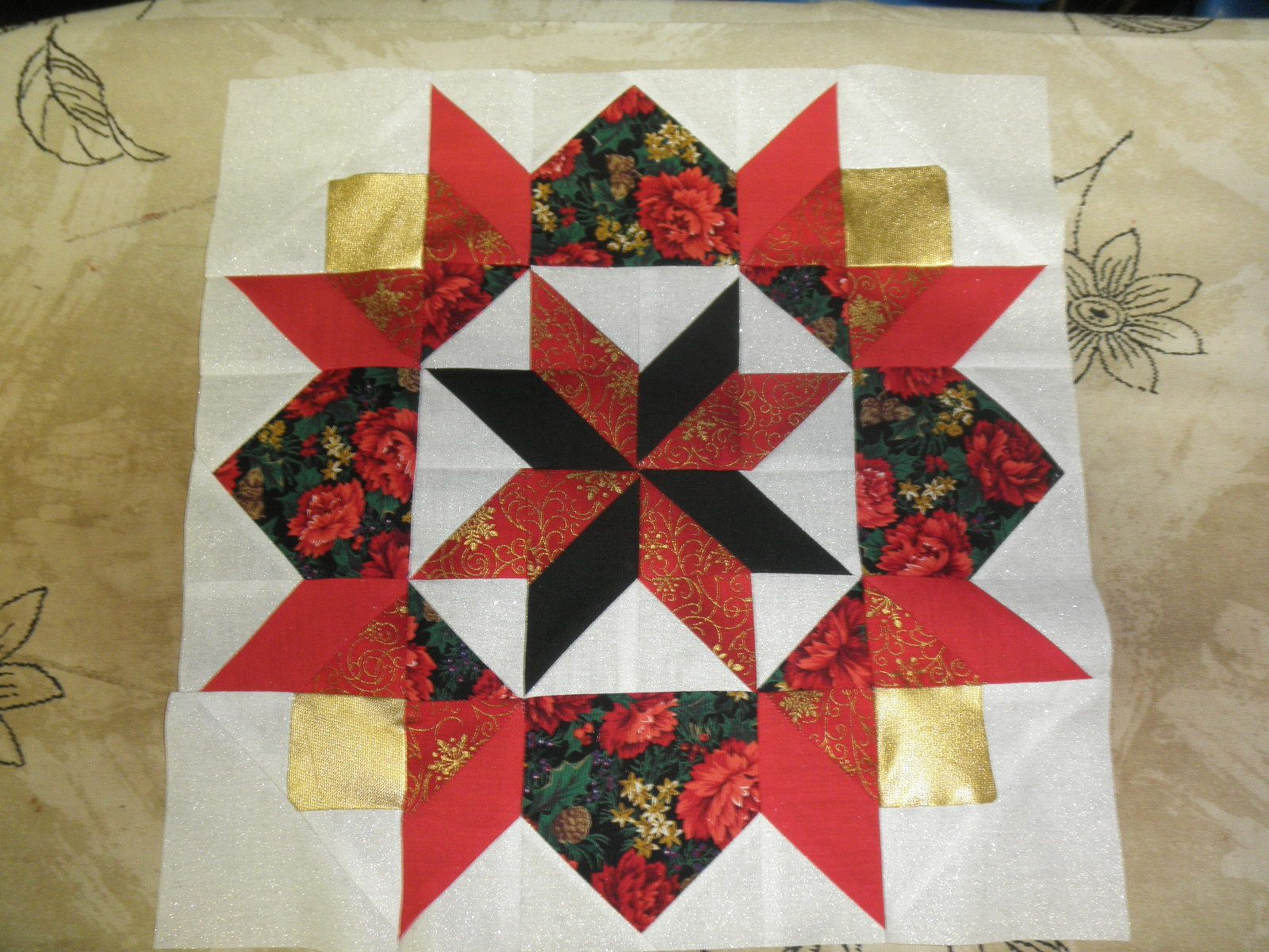 Star Of The Magi Block For Andrea W