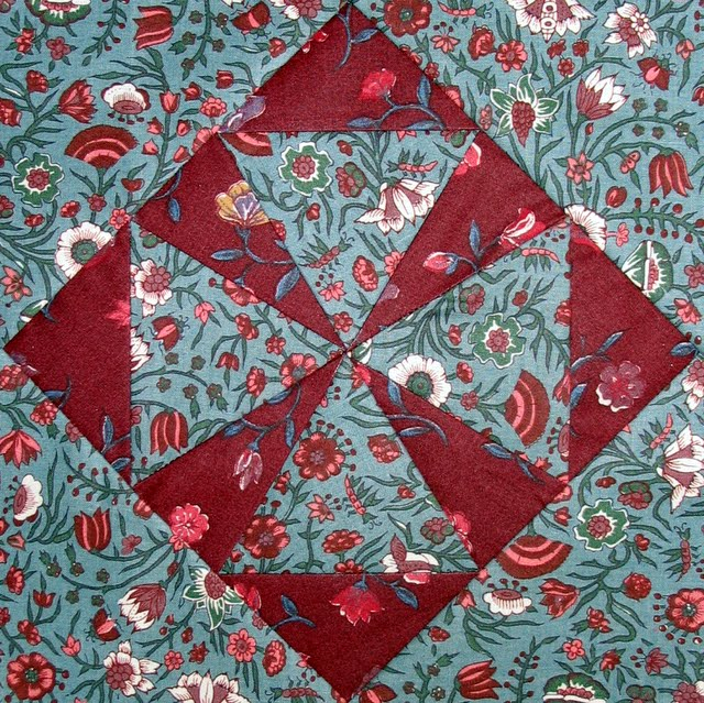 Starwood Quilter Maltese Cross Quilt Block