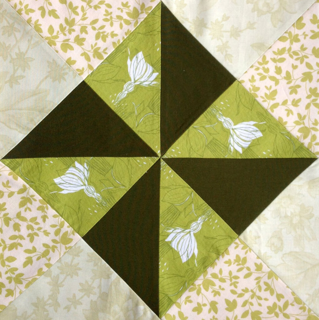 Starwood Quilter Yankee Puzzle Quilt Block