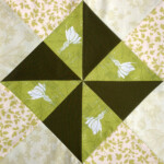 Starwood Quilter Yankee Puzzle Quilt Block