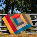 Tahoe Log Cabin Quilt Kit From The Pine Needle Quilt Shop Log Cabin