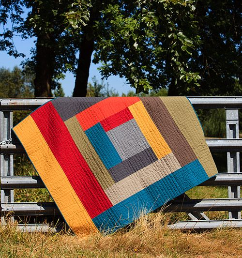 Tahoe Log Cabin Quilt Kit From The Pine Needle Quilt Shop Log Cabin 