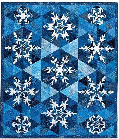 This Snowflake Quilt Is Perfect To Remind Us Kansans Of Winter Storm Q 