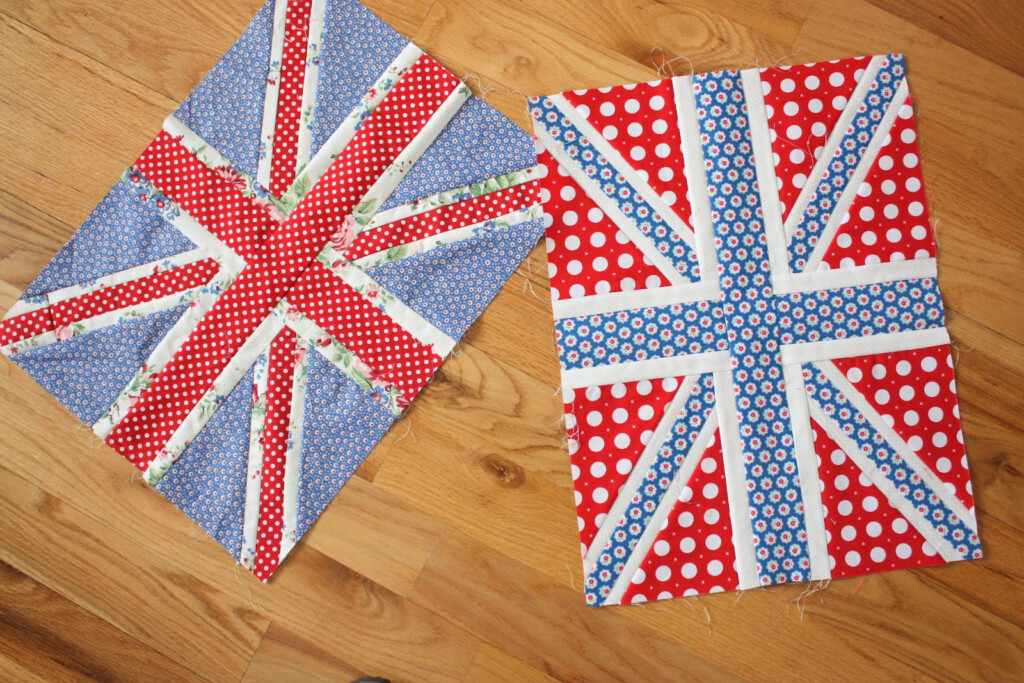 This Year s Crop Of Union Jack Quilt Blocks Diary Of A Quilter A 