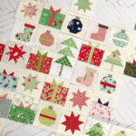 Tiny Christmas Blocks PDF Pattern Etsy Christmas Quilt Blocks