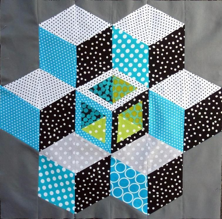 Tumbling Blocks Craftsy Tumbling Blocks Quilt Quilts Quilt Patterns