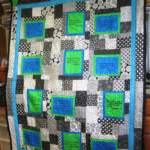 Turning Twenty Around The Block Quilt For Bryce Friend Beth Machine