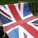 Union Jack Quilt PDF Pattern Quilts Union Jack Flag Quilt