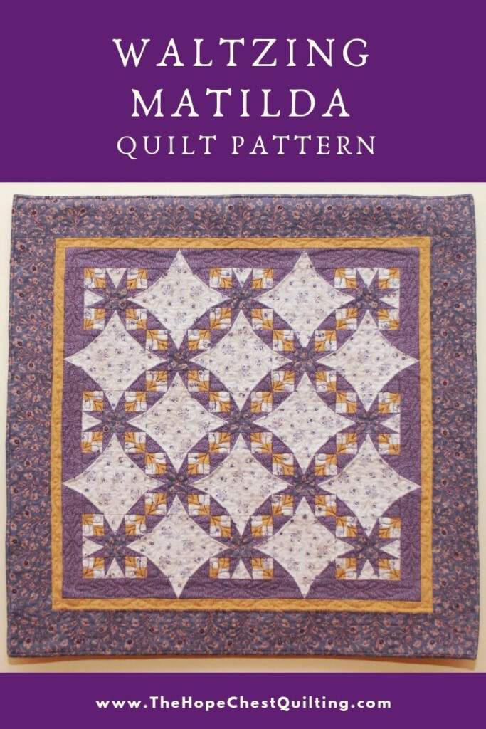 Waltzing Matilda The Hope Chest Quilting Quilts Quilt Patterns 