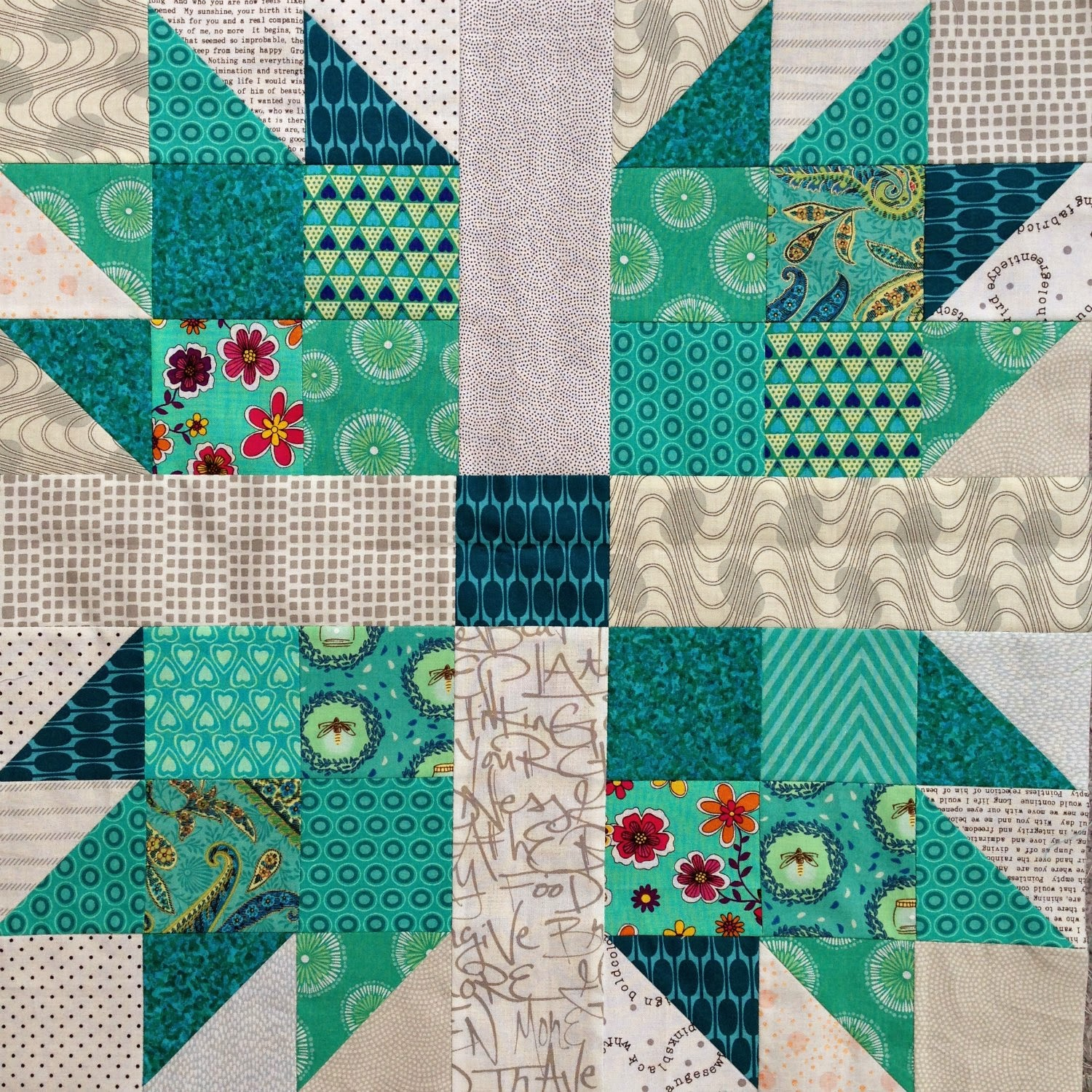 Wendy s Quilts And More Scrappy Bear Paw Quilt