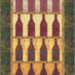 Wine Cellar Quilt Pattern CJC 4997 advanced Beginner Wall Hanging