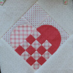 Woven Heart Block Tutorial The Crafty Quilter No Curved Piecing In