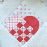 Woven Heart Blocks Make A Lovely Runner Quilting Digest