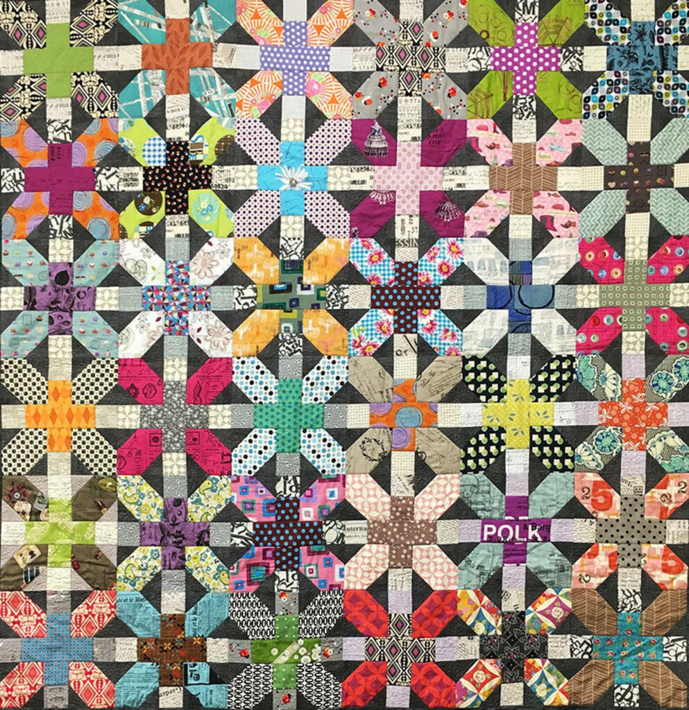 X And Plus Quilt Pattern Designed By Zen Chic Etsy In 2020 Quilting 