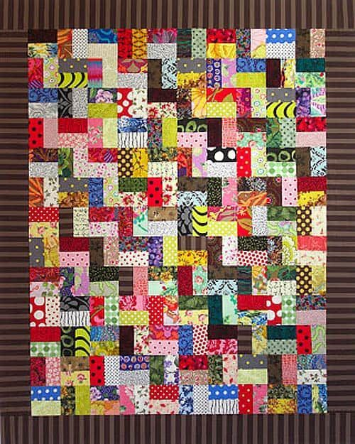 16 Country Quilts You Can Make This Fall Ideal Me Scrap Quilt