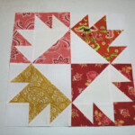 A Quilt Block Called Chicken Foot From A Pattern In The Vintage Farm