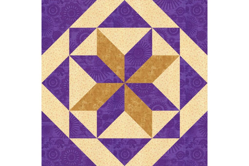 All Hallows Quilt Block Pattern In 2 Sizes