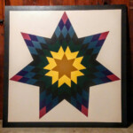 Cherokee Star Barn Quilt By BLACK ROOSTER CREATIVE Barn Quilt