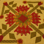 Dixie Doodles Spencer Museum Quilt Crown Of Thorns Block