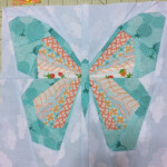 Foundation Paper Pieced Butterfly Quilt Block Pattern From