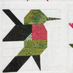 Humming Bird Quilt Block Bird Quilt Blocks Bird Quilt Scrap Quilt