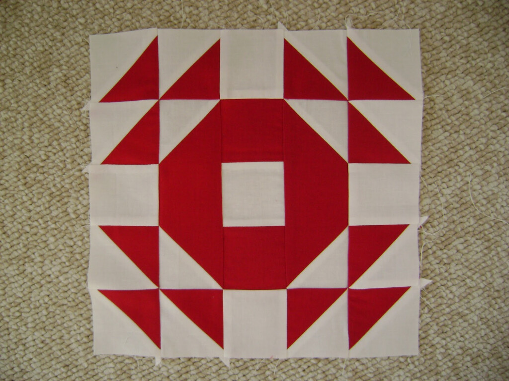 Northern Deb Quilts Crown Of Thorns Block