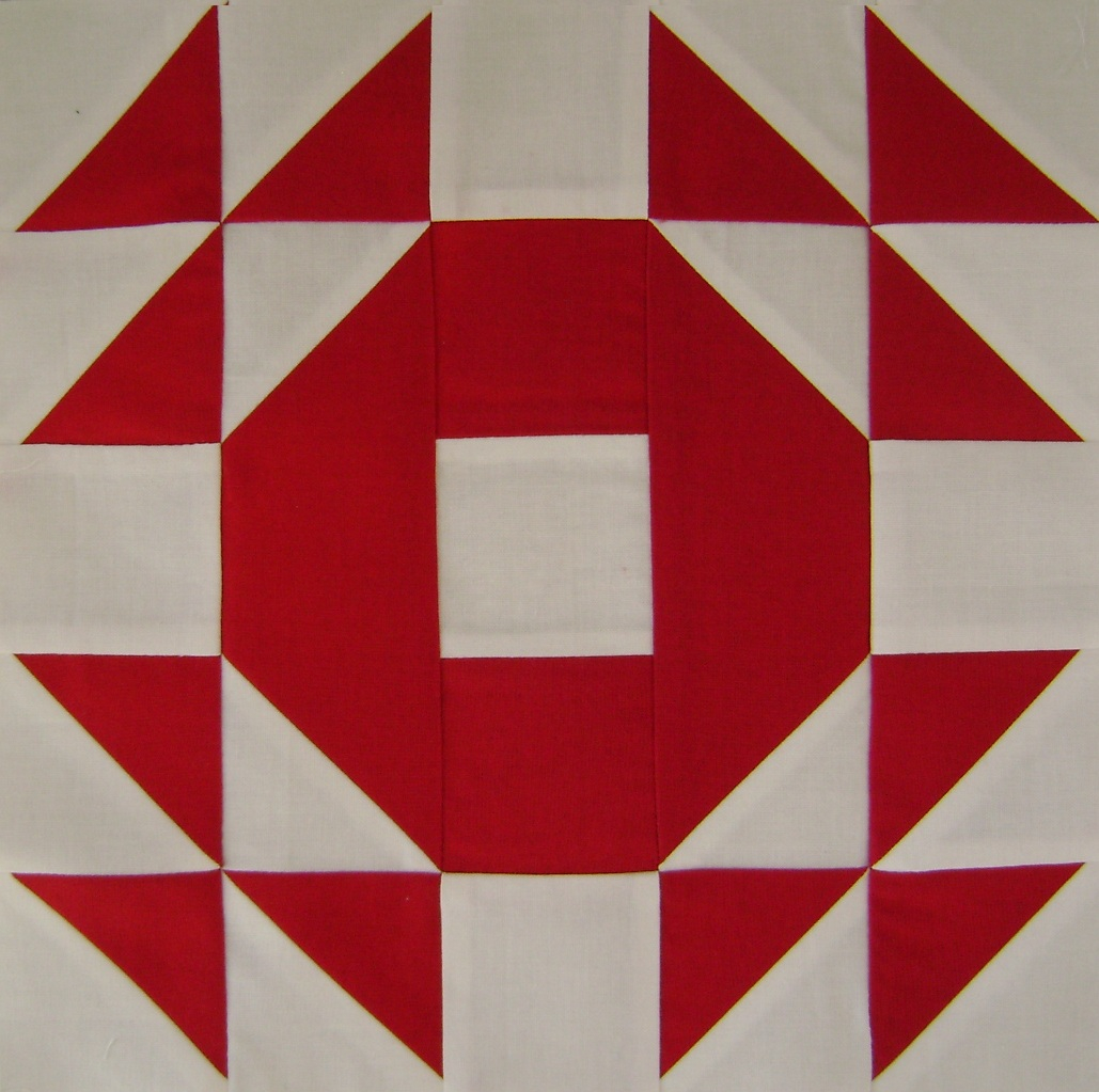 Northern Deb Quilts Crown Of Thorns Block