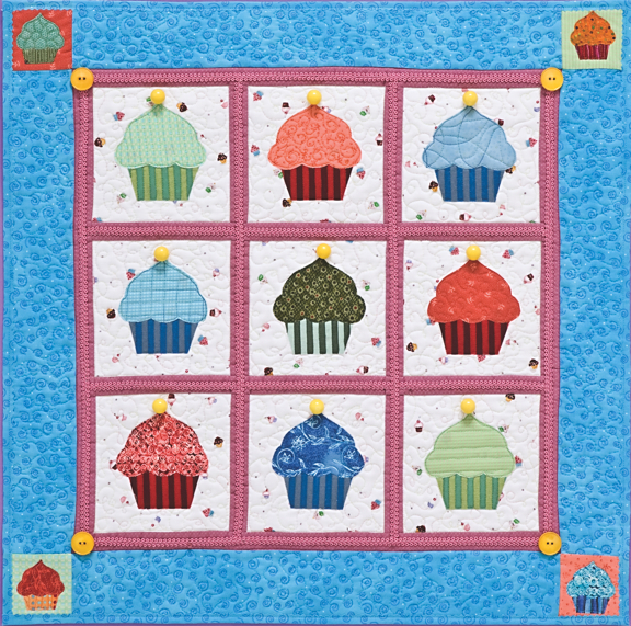 Free Cupcake Quilt Block Pattern