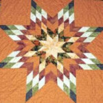 Star Burst Cherokee Lone Star Quilt Star Quilts Native American Quilt