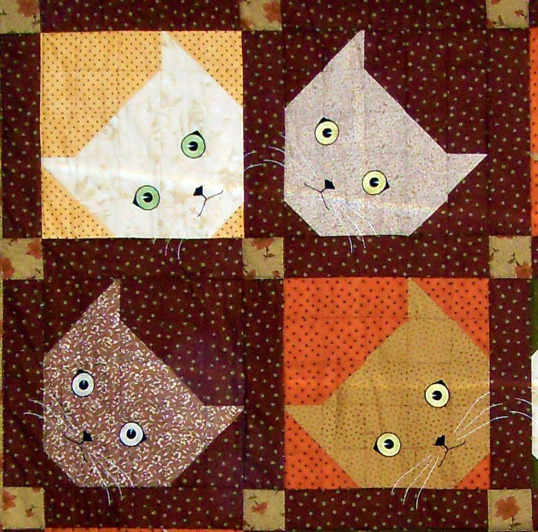 The 25 Best Cat Quilt Ideas On Pinterest Cat Quilt Patterns Easy 