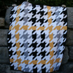 The Best Houndstooth Quilt I ve Seen 2019 Quilt Decor Quilts