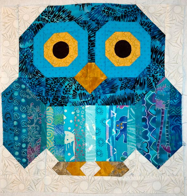 The Objects Of Design OWL Tutorials Owl Quilt Bird Quilt Blocks Owl 