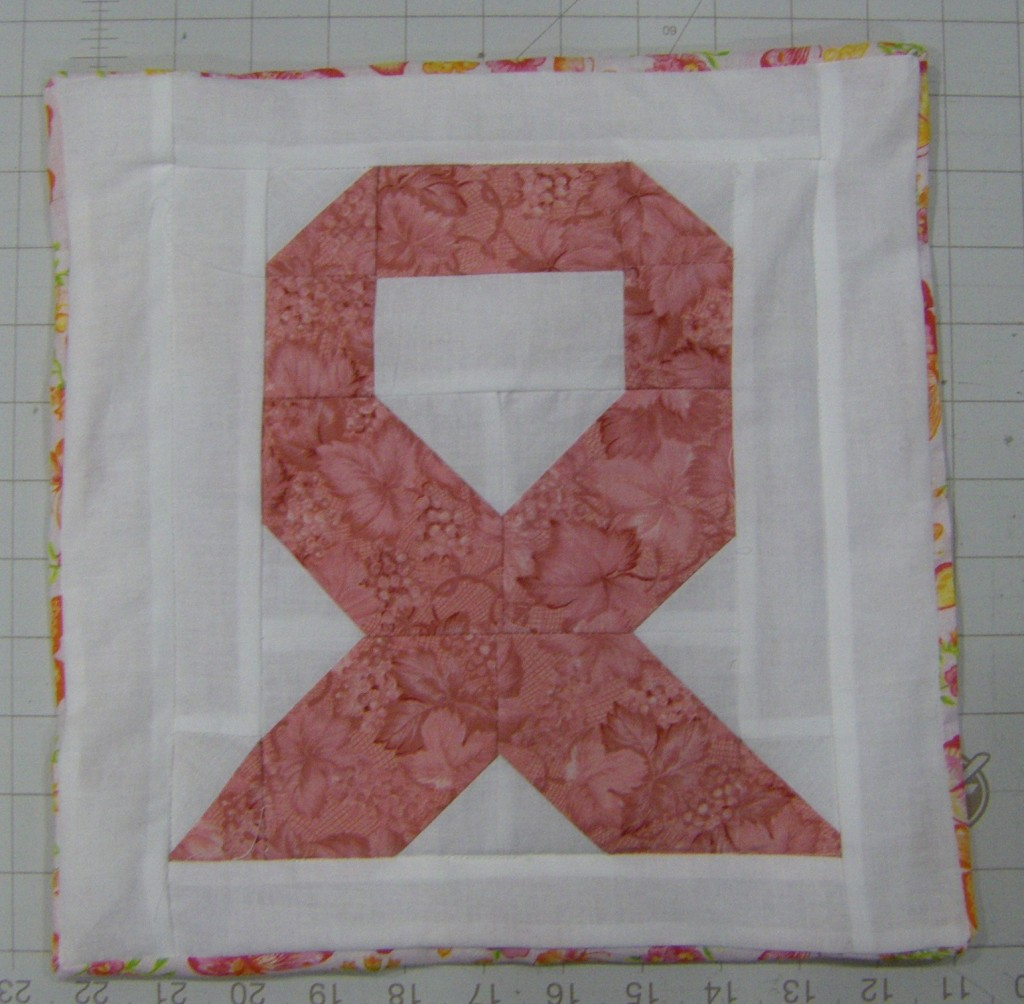 Think Pink Quilt Block