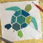 Turtle Swimming Foundation Paper Piecing Pattern Paper Pieced Quilt